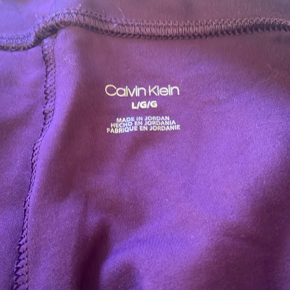 Calvin Klein Purple Pants - Picture 3 of 7